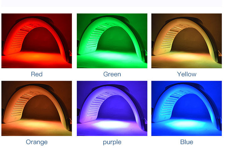 Gesichtsmaske für Rotlichttherapie
